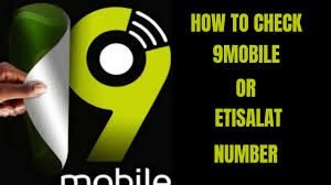 How To Check 9mobile Number 