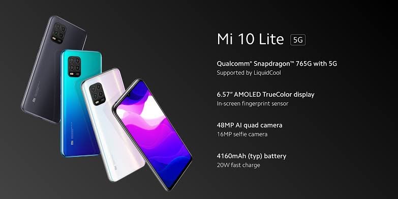 Xiaomi Mi 10 Lite specs