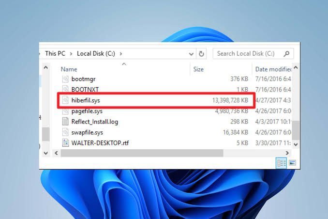 How to Delete hyberfil.sys and Free Up Space on Your PC